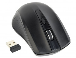 Gembird bezdrôtová optická myš 1600 DPI, USB nano vysielač